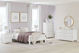 Hallityn White Youth Platform Base Bedroom Set from Ashley - Luna Furniture