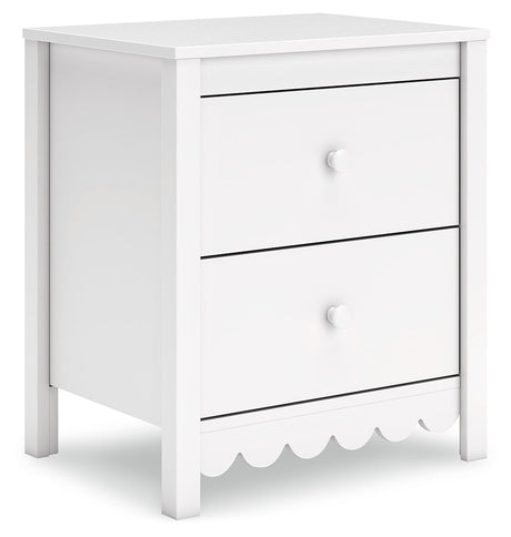 Hallityn White Youth Platform Base Bedroom Set from Ashley - Luna Furniture