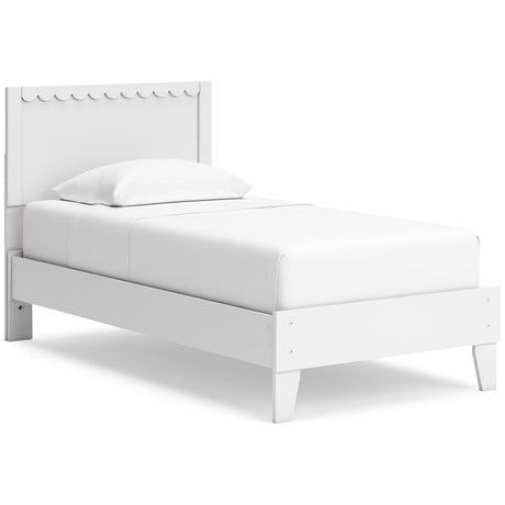 Hallityn White Youth Platform Bedroom Set from Ashley - Luna Furniture
