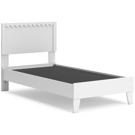 Hallityn White Youth Platform Bedroom Set from Ashley - Luna Furniture