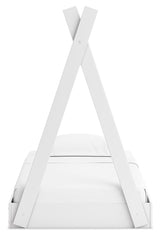 Hallityn White Youth Tent Bedroom Set from Ashley - Luna Furniture