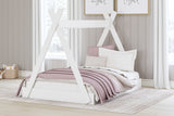 Hallityn White Youth Tent Bedroom Set from Ashley - Luna Furniture