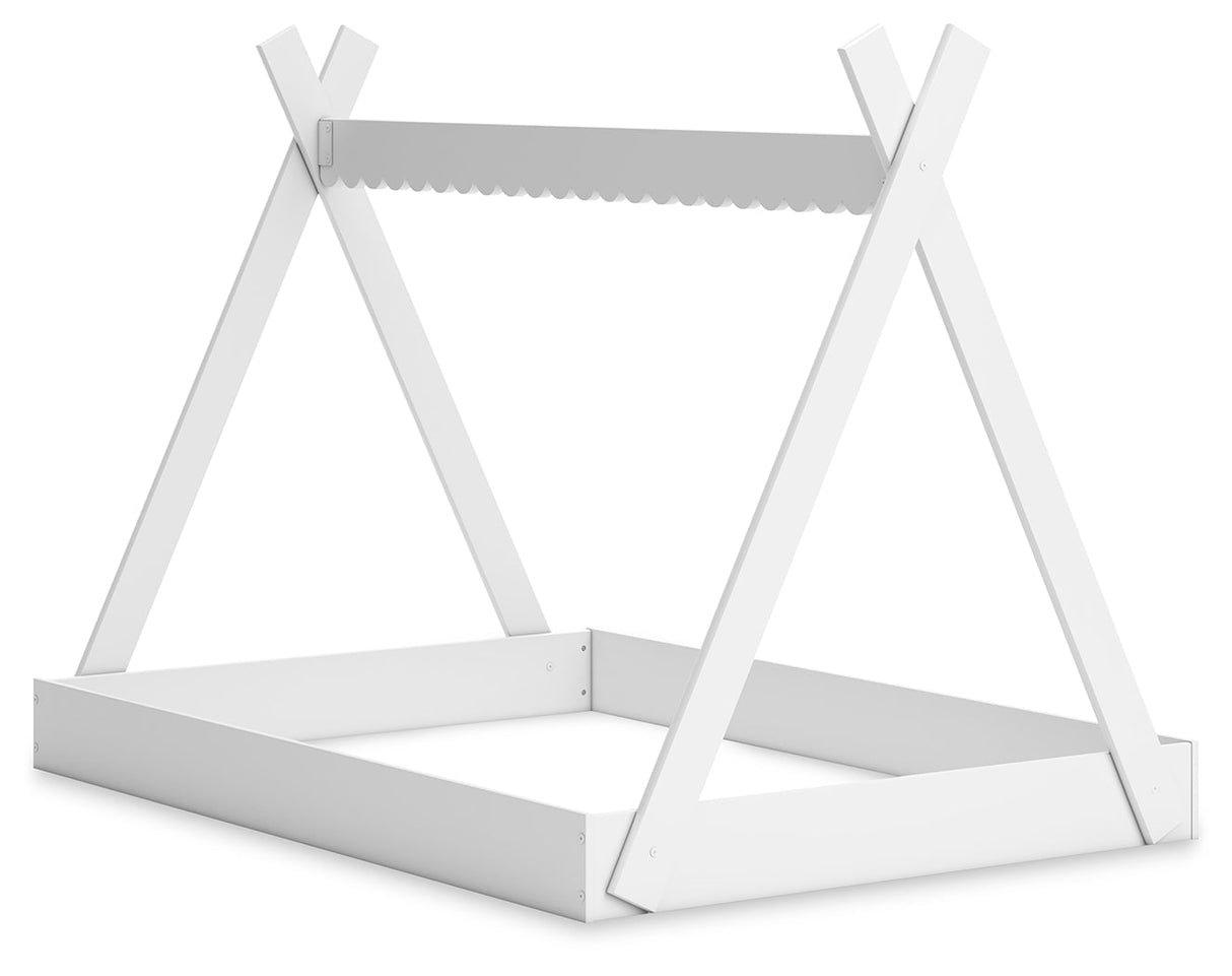 Hallityn White Youth Tent Bedroom Set from Ashley - Luna Furniture