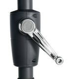 Halo Canvas Stone Round Tilting Umbrella from Furniture of America - Luna Furniture