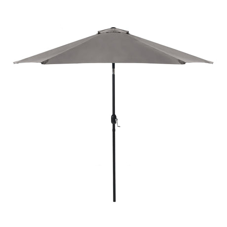 Halo Canvas Stone Round Tilting Umbrella from Furniture of America - Luna Furniture