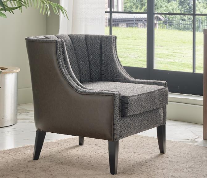 Hames Brown Accent Chair from Bellona - Luna Furniture