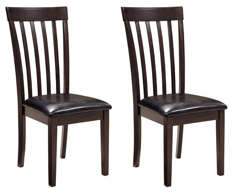 Hammis 2-Piece Dining Room Chair in Dark Brown from Ashley - Luna Furniture