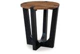 Hanneforth Brown/Black Coffee Table and 2 End Tables from Ashley - Luna Furniture