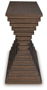 Hannodream Warm Brown Sofa Table from Ashley - Luna Furniture