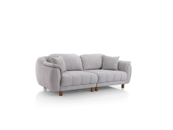 Happy Stationary Sofa in Grey