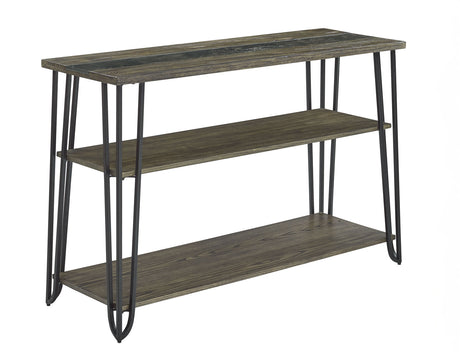 Harper Sofa Table with SIntered Stone Inlay from Steve Silver - Luna Furniture