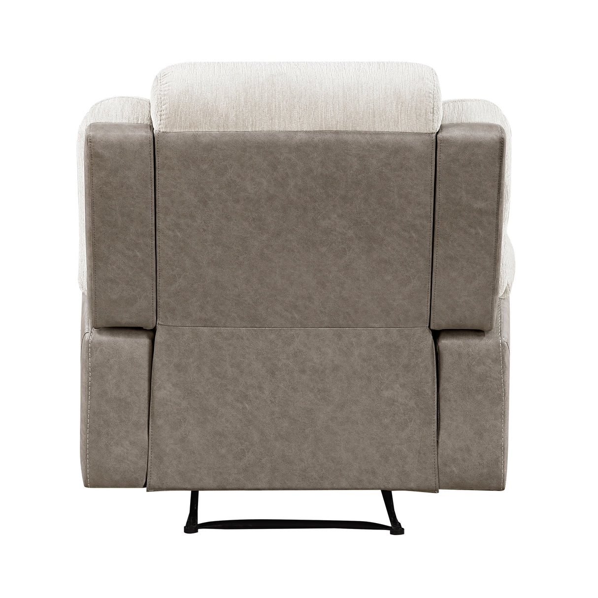 Harriette Beige/Brown Double Reclining Living Room Set from Homelegance - Luna Furniture