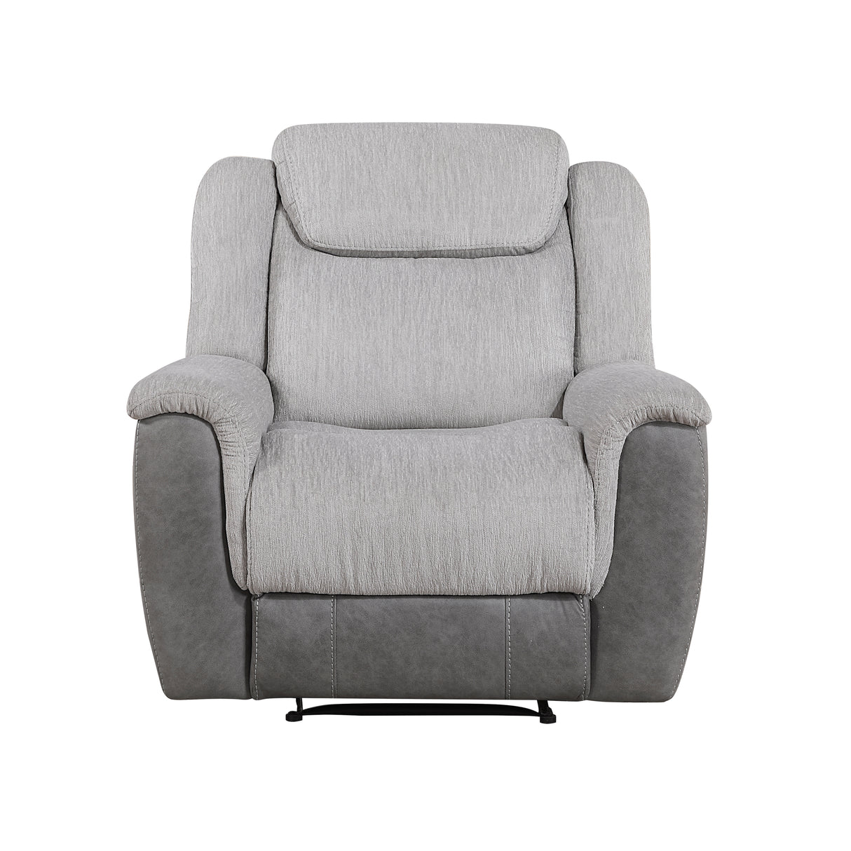 Harriette Gray Reclining Chair from Homelegance - Luna Furniture