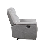 Harriette Gray Reclining Chair from Homelegance - Luna Furniture