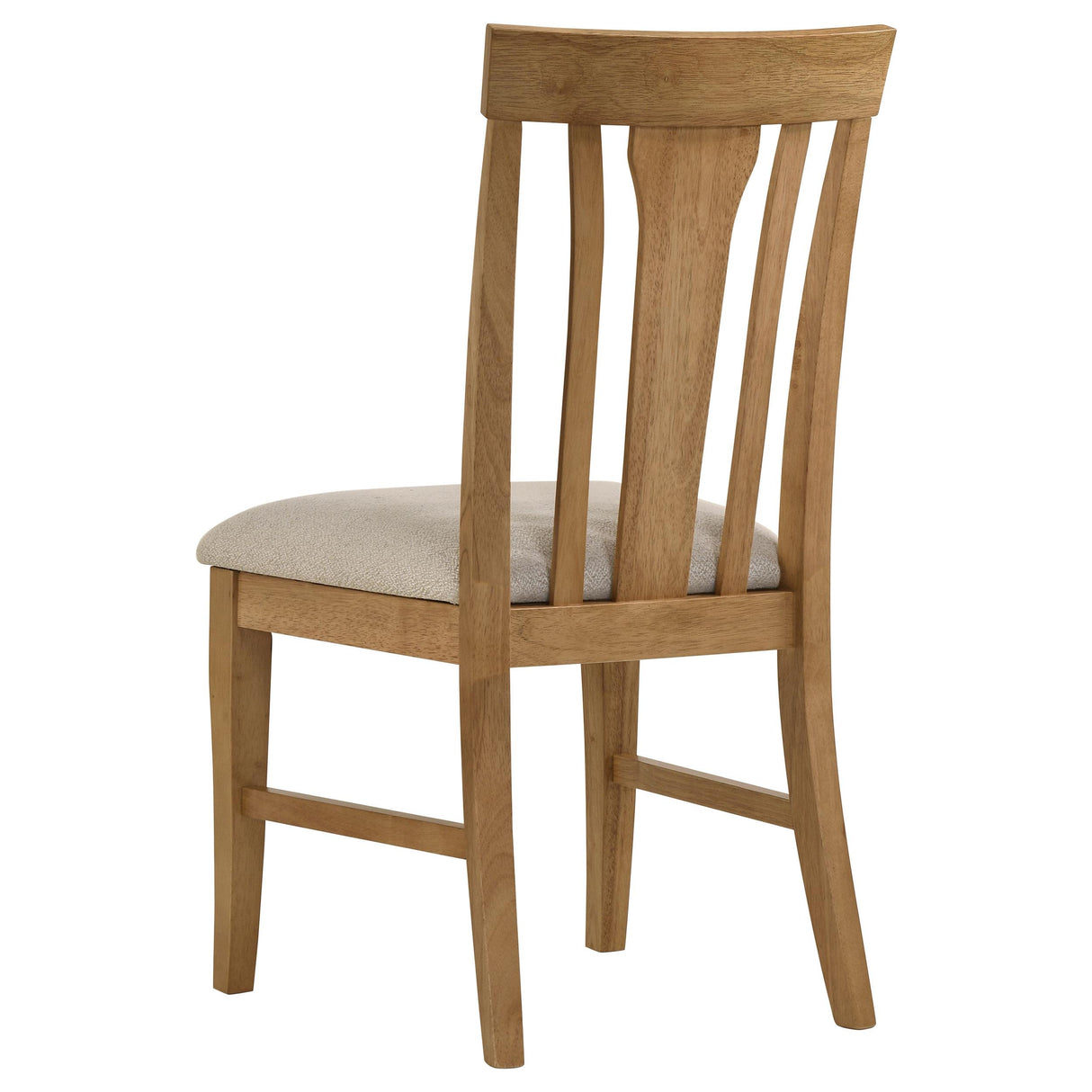 Hartville Natural Light Brown 7-Piece Round Dining Room Set from Coaster - Luna Furniture