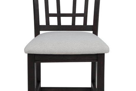 Hartwell Charcoal Counter Height Chair, Set of 2 from Crown Mark - Luna Furniture