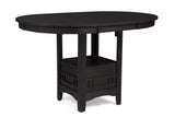 Hartwell Charcoal Counter Height Set from Crown Mark - Luna Furniture