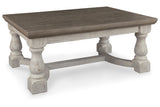 Havalance Gray/White Coffee Table and 2 End Tables from Ashley - Luna Furniture