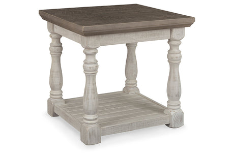 Havalance Gray/White Coffee Table and 2 End Tables from Ashley - Luna Furniture