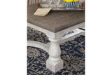 Havalance Gray/White Coffee Table and 2 End Tables from Ashley - Luna Furniture