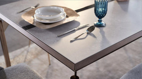 Havana Gray 7-Piece Dining Room Set from Bellona - Luna Furniture