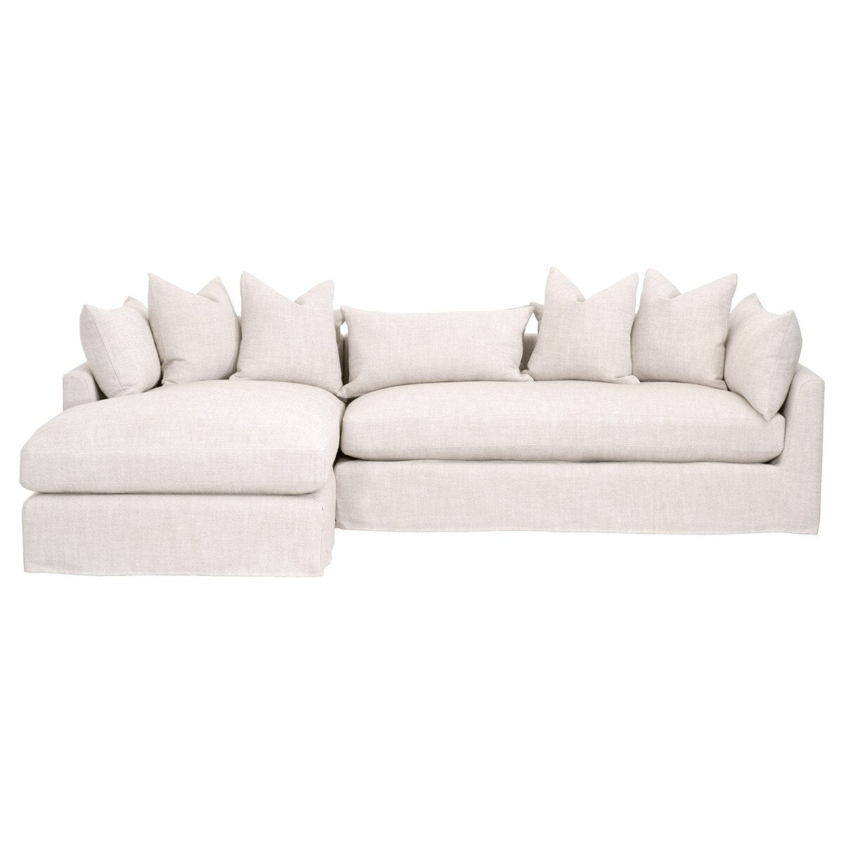 Haven 110" Lounge Slipcover Lf Sectional from Essentials For Living - Luna Furniture