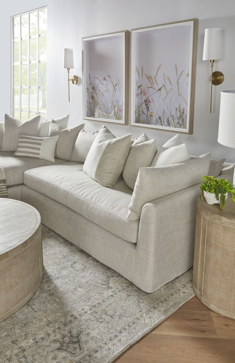 Haven 110" Lounge Slipcover Lf Sectional from Essentials For Living - Luna Furniture