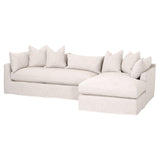 Haven 110" Lounge Slipcover Rf Sectional from Essentials For Living - Luna Furniture