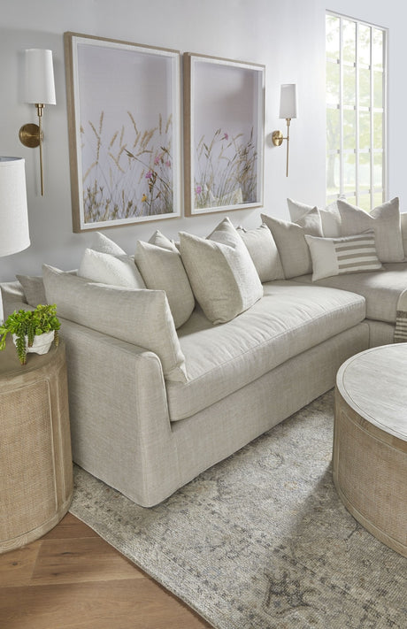 Haven 110" Lounge Slipcover Rf Sectional from Essentials For Living - Luna Furniture