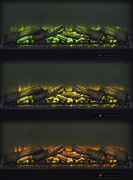 Havering Dark Pine 71-inch TV Stand Fireplace Media Console from Coaster - Luna Furniture