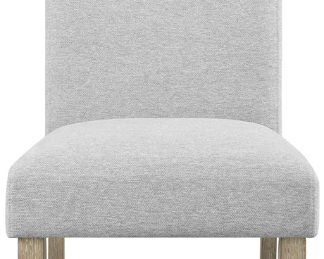 Hazel Light Gray Dining Chair, Set of 2 from Crown Mark - Luna Furniture