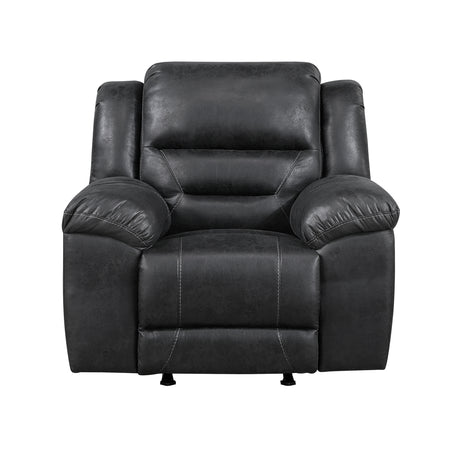 Hazen Black Reclining Living Room Set from Homelegance - Luna Furniture
