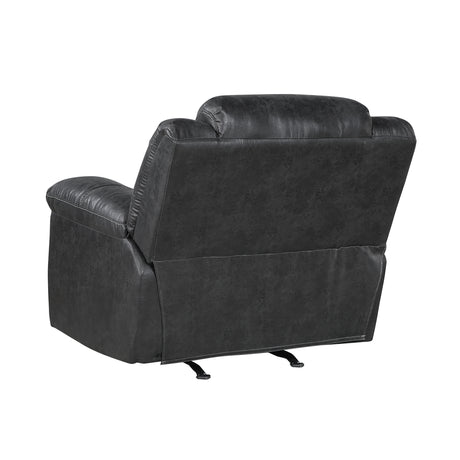 Hazen Black Reclining Living Room Set from Homelegance - Luna Furniture
