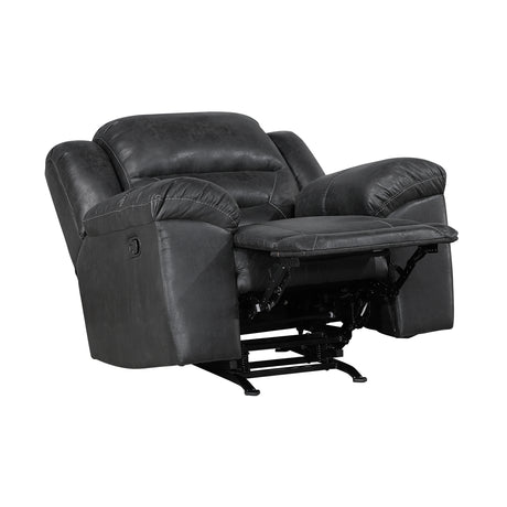 Hazen Black Reclining Living Room Set from Homelegance - Luna Furniture