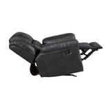 Hazen Black Reclining Living Room Set from Homelegance - Luna Furniture