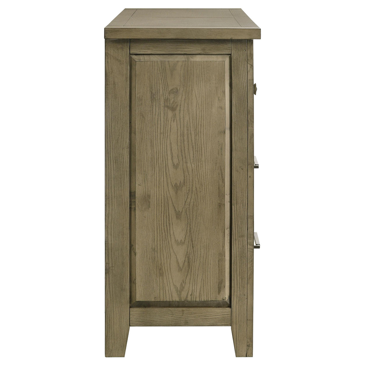 Hazlewood Vineyard Oak 6-Drawer Bedroom Dresser from Coaster - Luna Furniture