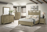 Hazlewood Vineyard Oak 6-Drawer Bedroom Dresser from Coaster - Luna Furniture