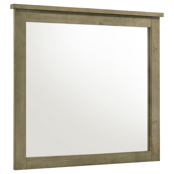 Hazlewood Vineyard Oak Dresser Mirror