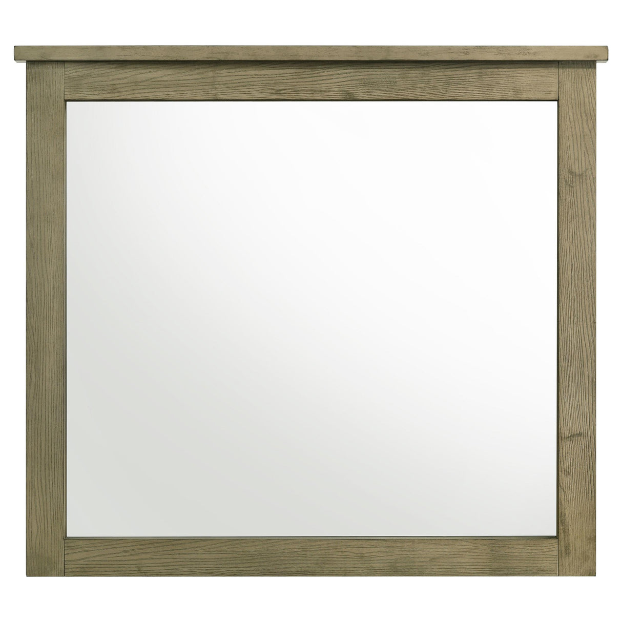 Hazlewood Vineyard Oak Dresser Mirror from Coaster - Luna Furniture