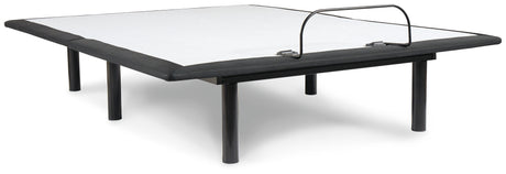 Head Up Only Foundation Charcoal Gray King Adjustable Head Base from Ashley - Luna Furniture
