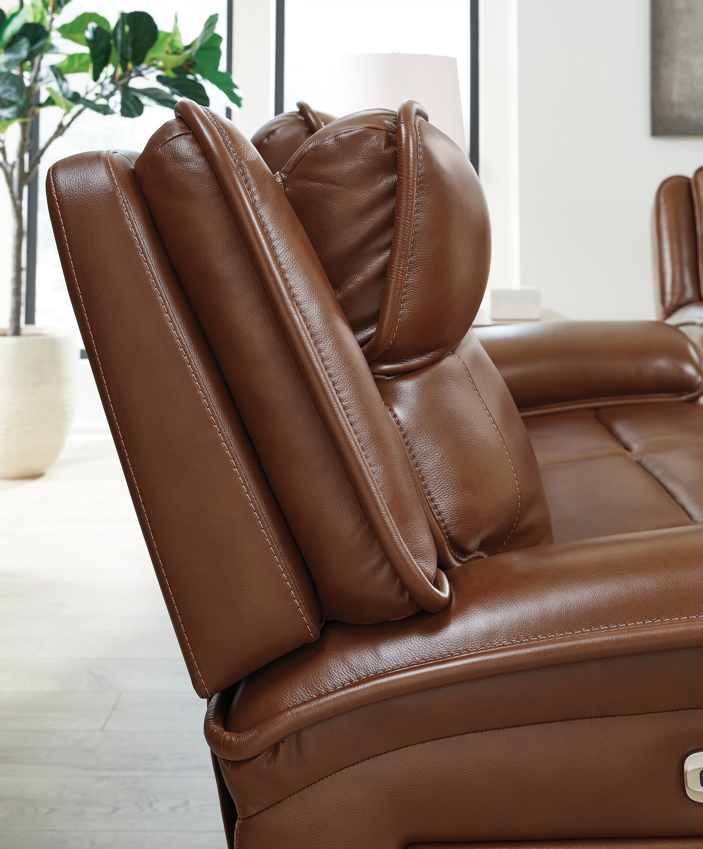 Healy Pier Chocolate Power Reclining Sofa and Loveseat – Luna