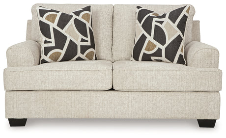 Heartcort Sofa, Loveseat, Chair and Ottoman in Quartz from Ashley - Luna Furniture
