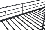 Hector Black Twin/Twin Metal Bunkbed from Furniture of America - Luna Furniture
