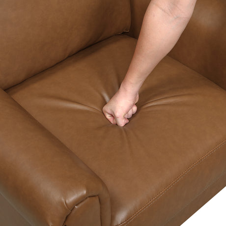 Hector Brown Loveseat from Homelegance - Luna Furniture