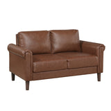 Hector Chocolate Loveseat from Homelegance - Luna Furniture