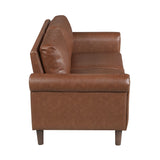 Hector Chocolate Loveseat from Homelegance - Luna Furniture