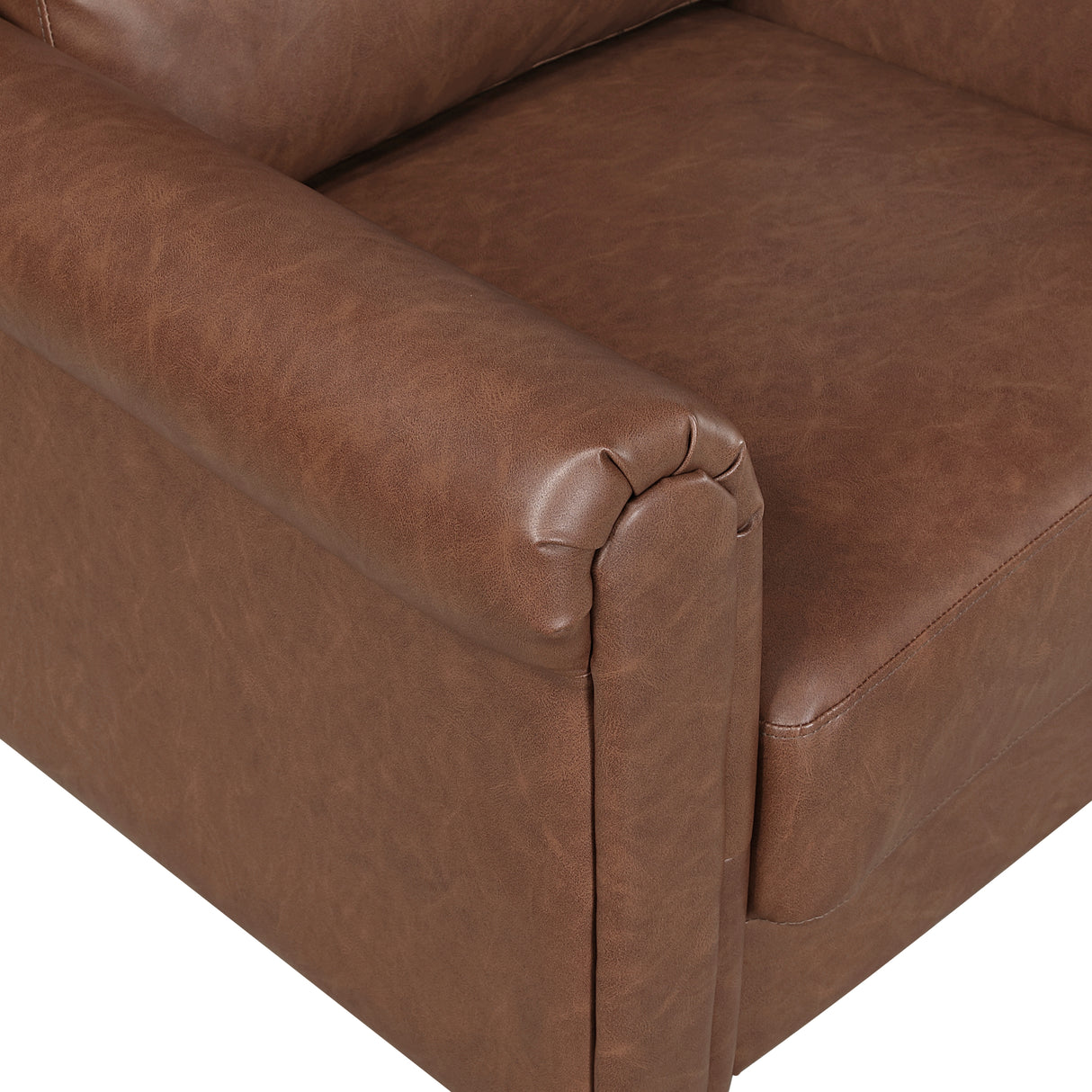 Hector Chocolate Loveseat from Homelegance - Luna Furniture