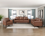 Hector Chocolate Loveseat from Homelegance - Luna Furniture