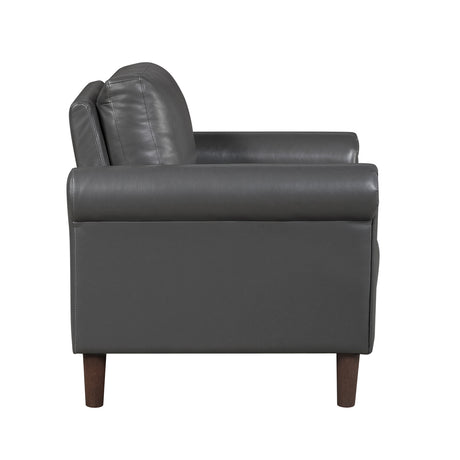 Hector Dark Gray Chair from Homelegance - Luna Furniture