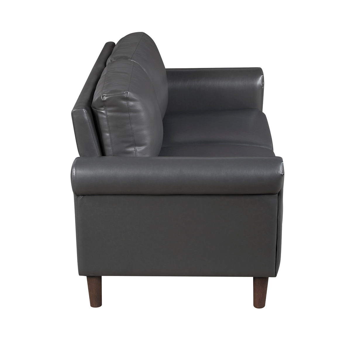 Hector Dark Gray Loveseat from Homelegance - Luna Furniture